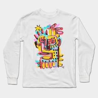 face Long Sleeve T-Shirt